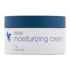 Deep Moisturizing Cream
Die Extraportion Feuchtigkeit mit dezenter Duftnote für Gesicht und Körper. Besonders reichhaltig und deshalb bestens geeignet für trockene Haut. Gleicht erste Fältchen aus durch seine effiziente Kombination von Aloe Vera mit Elastin, Kollagen, Jojoba- und Macadamiaöl.