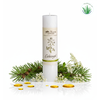 MyAloe.ch - Die Allgäuer Heilkräuterkerze Lichtengel ist eine handgefertigte Kerze aus 100% pflanzlichem Stearin, die mit der Energie von Lärche und Engelwurz, ätherischen Ölen und Blütenessenzen informiert ist, um eine Verbindung zum inneren Licht und Wärme in Räumen zu fördern. Diese Naturkerze soll in herausfordernden Zeiten unterstützen und eine liebevolle Atmosphäre schaffen, wobei ihr natürlicher Duft subtil ist und sich nicht wie bei Duftkerzen intensiviert. 

Inhaltsstoffe

Material: 
Sie besteht zu 100% aus pflanzlichem Stearin und einer Mischung aus Pflanzen- oder Harzauszügen, Heilkräuteressenzen, ätherischen Ölen und Tinkturen. 

Kräuter: 
Die Inhaltsstoffe stammen überwiegend aus eigenem Anbau oder aus kontrolliert biologischer Wildsammlung. 

Themenbezogenheit: 
Jede Kerze ist auf ein bestimmtes Lebensthema abgestimmt und mit einer Blütenessenz informiert. 

Wirkung und Anwendung
Symbolik der Engelwurz und Lärche: Die Engelwurz als große Heil- und Lichtpflanze und die Lärche als Lichtbaum sollen helfen, sich dem inneren Licht zu öffnen. 

Unterstützung in schwierigen Zeiten: Die Kerze soll eine Verbindung zum eigenen inneren Licht fördern und liebevolle Wärme in die Aura und Räume bringen. 

Keine klassische Duftkerze: Obwohl sie ätherische Öle enthält, ist das Aroma subtil und intensiviert sich beim Abbrennen nicht stark.