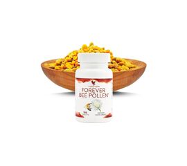 Forever Bee Pollen - Nahrungsergänzungsmittel mit Bienenpollen, wertvollem Honig und Gelée Royal.