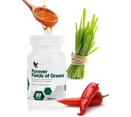 Fields of GreensFields of Greens besteht aus einer ausgewogenen Mischung aus grünem Gerstengras, Weizengras und Alfalfa.  Ideal auch für Vegetarier, Sportler und alle Junggebliebenen.