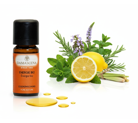 Ätherisches Öl von myAloe.ch: Energie Essenzmischung (enthält: Rosmarin, Pfefferminz, Zitrone, Lemongras)