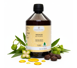 MyAloe.ch Inkanussöl BIO: Mit dem Inkanussöl BIO holst du dir ein Stück der alten Inka-Weisheit nach Hause. Spüre, wie deine Haut neue Kraft tankt, geschmeidig bleibt und dein Inneres Ruhe und Balance findet. Ein Öl, das nicht nur pflegt, sondern dich zurück zu deinem natürlichen Gleichgewicht bringt.