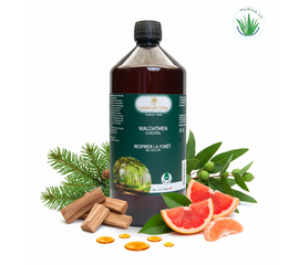 ✅ MyAloe.ch Waldatmen Duschgel: 
Diese Kombination ist wie ein Spaziergang durch einen klaren, duftenden Bergwald – ideal für den Morgen-Boost oder nach einem langen Tag. Mit dem Waldatmen Duschgel schenkst Du Dir nicht nur Reinigung, sondern einen täglichen Naturmoment. Die Frische der Nadelbäume, die Leichtigkeit der Grapefruit und die beruhigende Kraft des Zedernholzes schenken Dir Vitalität, Ausgeglichenheit und einen klaren Kopf – jeden Tag aufs Neue. 

❤️ ​Das sanfte, hautfreundliche Duschgel reinigt mit rein pflanzlichen Tensiden besonders schonend und ist für alle Hauttypen geeignet. Die Komposition aus 100 % naturreinen ätherischen Ölen – darunter Weisstanne, Fichtennadel, Eukalyptus, Zedernholz Himalaya und Grapefruit – schenkt Dir eine belebende Erfrischung und unterstützt gleichzeitig die Hautpflege.