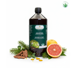❤️ Waldatmen Aroma Schaumbad BIO – Kraft & Ruhe aus der Natur

✨ Kraftvolle Synergie ätherischer BIO-Öle
✔️ Weisstannenöl (Bio): stärkt die Atemwege, wirkt erdend & klärend
✔️ Fichtennadelöl (Bio): schenkt innere Ruhe, vertreibt Erschöpfung
✔️ Eukalyptusöl (Bio): befreiend für Kopf & Brust, belebend & erfrischend
✔️ Zedernholz Himalayaöl (Bio): stabilisierend, beruhigt das Nervensystem
✔️ Grapefruitöl (Bio): hebt die Stimmung, wirkt aufhellend & erfrischend

⚡ Gemeinsam entfalten diese Öle die pure Waldkraft in Deiner Badewanne.