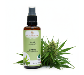 Hanf Körperöl BIO – Natürlich entspannen, pflegen & regenerieren
MyAloe.ch

Seit Jahrtausenden vertrauen Menschen auf die vielseitige Kraft der Hanfpflanze. Mit dem Hanf Körperöl BIO von myaloe.ch holst Du Dir diese uralte Heilpflanze in Deine tägliche Pflege. Sanft, beruhigend und nährend verwöhnt es Deine Haut mit wertvollen Pflanzenölen und reinen ätherischen Essenzen.

Sein frischer, leicht zitroniger Duft entspannt die Sinne und wirkt ausgleichend – wie ein wohltuender Spaziergang durch die Natur.

Das Hanf Körperöl BIO ist eine fein abgestimmte Komposition aus nährenden Pflanzenölen wie Hanföl, Arganöl, Jojoba und Mandelöl, kombiniert mit kraftvollen ätherischen Ölen wie Orange bitter, Litsea Cubeba, Lorbeer, Patchouli und Lemongras.

Diese einzigartige Synergie pflegt Deine Haut intensiv, unterstützt die Regeneration, beruhigt Muskeln und schenkt emotionale Ausgeglichenheit.

Ob als tägliche Hautpflege, Massageöl oder wohltuendes Ritual – dieses Öl ist Dein Begleiter für mehr Balance und natürliche Schönheit.