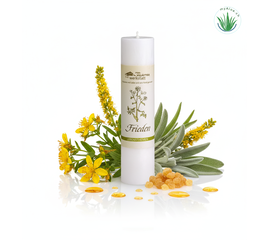 MyAloe.ch

Die Allgäuer Heilkräuterkerze "Frieden" ist eine von Hand gegossene Kerze, die aus 100% pflanzlichem Stearin und einer Mischung aus Heilkräuteressenzen oder ätherischen Ölen wie Copal, Johanniskraut, Salbei und Königskerze besteht. Sie ist darauf ausgerichtet, eine reinigende Wirkung zu entfalten und durch ihre Frieden und Licht bringende Schwingung den Abbau angestauter Energien nach Streit zu unterstützen und das Streben nach einem Leben in Einklang zu fördern. 


✨Anwendungszwecke und Wirkung

✔️ Förderung von Frieden und Harmonie: 
Die Kerze hilft, eine Atmosphäre der Stille und Besinnung zu schaffen, die das Streben nach einem friedvollen Leben unterstützt. 

✔️ Reinigung und Energiearbeit: 
Mit Auszügen von Copal und Johanniskraut sowie Salbei und Königskerze hat die Kerze eine stark reinigende Wirkung und unterstützt den Abbau negativer, geballter Energien. 

✔️ Förderung von Achtsamkeit: 
Die Inhaltsstoffe der Kerze, die an Orten der Kraft und des Friedens geerntet werden, fördern ein Gefühl der Achtsamkeit und das Gefühl der Verbundenheit mit dem grossen Ganzen. 

✔️ Spezifische Inhaltsstoffe: 
Für die "Frieden"-Kerze werden spezifische Kräuter und Harze verwendet, darunter Copal, Johanniskraut, Salbei und Königskerze, die eine Frieden und Licht bringende Schwingung erzeugen sollen.