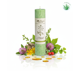 MyAloe.ch

Die Allgäuer Heilkräuterkerze Trost ist eine handgegossene Kerze aus rein pflanzlichem Stearin, die speziell für schmerzhafte und traurige Lebensereignisse konzipiert wurde. Sie enthält eine Mischung aus Heilkräutern wie Arnika, Bergahorn, Rose, Rotklee, Weide und Waldklee, die Trost spenden und bei der Bewältigung von Trauer und Schock helfen sollen. Die Kerzen werden in den Allgäuer Alpen in einer Manufaktur hergestellt, wobei die Pflanzen überwiegend aus eigenem Anbau stammen. 

✨ Heilkräuteressenzen und ätherische Öle: 
Für die Kerze werden Beifuss, Birke, Holunderblüten, Schneeglöckchen, Dammar, Salbei und Lemongras verwendet, um den Neubeginn zu unterstützen. 


Wirkung und Anwendung

✔️ Wirkungsweise und Inhaltsstoffe 

✨ Arnika: Dient als großer Heiler bei Verwundungen und Traumen.
✨ Bergahorn: Steht für unerschütterliche Lebenskraft und Durchhaltevermögen.
✨ Rose: Unterstützt den Trauerprozess, tröstet und schützt das Herz vor Verbitterung.
✨ Rotklee: Schenkt Hoffnung und Zuversicht und wirkt stärkend.
✨ Weide: Hilft, Erstarrtes in Gefühlen und Gedanken wieder zum Fließen zu bringen.
✨ Waldklee: Bietet eine zarte Umhüllung der verletzten Seele und hilft bei Schockzuständen.


✨ Anwendungsbereich
Die Kerze Trost wird für Menschen empfohlen, die mit schmerzhaften oder traurigen Ereignissen konfrontiert sind, wie dem Abschied von geliebten Menschen, dem Zerbrechen einer Partnerschaft oder schwerwiegenden Krankheiten.