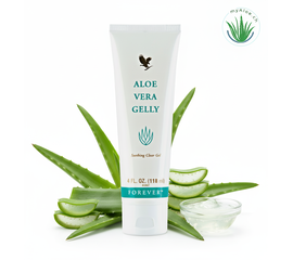 Forever Aloe Vera Gelly
 
Ein wahres Wunder aus der Tube. Das Aloe Vera Gelly ist ein transparentes Hautpflegegel mit dem absolut höchsten Anteil an Aloe Vera. Aloe Vera Gelly ist wohltuend und kühlend-erfrischend – auch bei leichten Hautverletzungen oder kleineren oberflächlichen Verbrennungen. Das Gel zieht rückstandsfrei ein und ist zum Einreiben, aber auch als feuchter Umschlag zu nutzen.
 

Aloe Vera Gelly
Unser Star-Produkt, das reine Aloe Vera Gelly vereint die ganze Kraft der Aloe Vera in einer Tube: Das Aloe Vera Gelly hat mit 85 % den absolut höchsten Anteil an Aloe Vera in unseren Körperpflegeprodukten! Deine Haut kommt in den Genuss purer Feuchtigkeit. Du wirst dich so fühlen, als stehst du gerade in Texas auf unseren Aloe-Feldern und hättest ein Aloe-Blatt frisch gepflückt … Mehr von unserer besten Forever Aloe in einer Tube geht nicht! Das Dermatest Institut meint: SEHR GUT zum Aloe Vera Gelly.



Enthält 85 % reines Aloe-Vera-Gel
Ideal bei sonnengestresster Haut oder bei leichten Hautirritationen
Hilft der Haut, Feuchtigkeit und Straffheit zu erhalten
Wohltuend und kühlend-erfrischend
Kann sowohl für feuchte Umschläge als auch als Gesichtsmaske bei strapazierter Haut verwendet werden
Spendet Feuchtigkeit, auch als Styling Gel verwendbar
Nährt und pflegt die Haut mit wertvoller Aloe Vera
Pflegende Unterstützung bei leichten Hautverletzungen jeglicher Art von beanspruchter Haut und bei akuten Hautreizungen wie Neurodermitis
 
Anwendung:

Kann zum Einreiben sowie für feuchte Umschläge verwendet werden. Wegen seines kühlenden Effekts auch als dick aufgetragene Gesichtsmaske perfekt für die ausgelaugte Haut nach dem Sonnenbaden
Forever Body Basics - diese Basics haben Power
Das Body Basics Bundle vereint drei echte Allrounder: ALOE VERA GELLY, ALOE FIRST und die ALOE PROPOLIS CREME. Damit bekommst du alles, was du für eine hochwertige Hautpflege brauchst und nutzt die volle Power von Aloe Vera und Bienenpropolis.