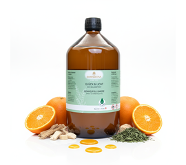 Glück & Licht Raumspray – Natürliches Wohlgefühl in jedem Sprühstoss


Hol Dir mehr Leichtigkeit und Freude in Dein Leben – mit dem Glück & Licht Raumspray aus 100 % naturreinen ätherischen Bio-Ölen. Die harmonische Duftkomposition aus Patchouli, Orange süss, Angelikawurzel, Linaloeholz und Weiteren wirkt aufmunternd, klärend und stärkend – ein wahrer Lichtbringer für Deinen Alltag.

Ob zu Hause, im Büro oder im Wellnessbereich – mit nur wenigen Sprühstössen schaffst Du eine Atmosphäre von Harmonie, innerer Klarheit und positiver Energie. Perfekt auch für energetische Raumreinigungen oder als Begleiter für Meditation und Achtsamkeit.



Produktedetails

✅  Glück & Licht BIO, 100% naturreiner Raumspray
✅  Duftthema: schützend, reinigend, klärend, bringt Leichtigkeit und Freude
✅  Handabfüllung Schweiz