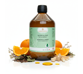 Glück & Licht Raumspray – Natürliches Wohlgefühl in jedem Sprühstoss


Hol Dir mehr Leichtigkeit und Freude in Dein Leben – mit dem Glück & Licht Raumspray aus 100 % naturreinen ätherischen Bio-Ölen. Die harmonische Duftkomposition aus Patchouli, Orange süss, Angelikawurzel, Linaloeholz und Weiteren wirkt aufmunternd, klärend und stärkend – ein wahrer Lichtbringer für Deinen Alltag.

Ob zu Hause, im Büro oder im Wellnessbereich – mit nur wenigen Sprühstössen schaffst Du eine Atmosphäre von Harmonie, innerer Klarheit und positiver Energie. Perfekt auch für energetische Raumreinigungen oder als Begleiter für Meditation und Achtsamkeit.



Produktedetails

✅  Glück & Licht BIO, 100% naturreiner Raumspray
✅  Duftthema: schützend, reinigend, klärend, bringt Leichtigkeit und Freude
✅  Handabfüllung Schweiz

ℹ️ Inhalt: 100ml, 500ml oder 1000ml