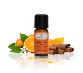 Orange-Zimt Essenzmischung BIO – Wärme, Freude & Geborgenheit
Myaloe.ch

Tauche ein in die wohltuende Verbindung von sonnengereiften Orangen und der würzig-warmen Note des Zimts. Die Orange-Zimt Essenzmischung BIO vereint zwei kraftvolle ätherische Öle, die sich perfekt ergänzen: Während Orange Leichtigkeit, Freude und Geborgenheit schenkt, wirkt Zimt wärmend, beruhigend und klärend.

Dieser Duft erinnert an einen gemütlichen Winterabend am Kamin, an das Backen von Weihnachtsplätzchen oder an das Gefühl von Geborgenheit in vertrauter Umgebung. Ein Aroma, das Herzen öffnet und Wohlbefinden schenkt – für die ganze Familie.



✨ Schlüsselvorteile
✔️ 100 % naturrein & BIO-zertifiziert – ohne synthetische Zusätze

✔️ Wärmend & ausgleichend – ideal in der kalten Jahreszeit

✔️ Fördert innere Ruhe & Lebensfreude – für seelische Balance

✔️ Vielseitig anwendbar – in Duftlampe, Diffuser, Duftstein oder als Raumspray



Stell Dir vor, Du kommst an einem kalten Winterabend nach Hause. Du zündest eine Kerze an, gibst ein paar Tropfen der Orange-Zimt Essenzmischung in Deinen Diffuser – und sofort erfüllt sich der Raum mit Wärme, Geborgenheit und Freude. Stress fällt von Dir ab, Dein Herz wird weit, und Du spürst: Hier bin ich zu Hause. Hier darf ich zur Ruhe kommen.