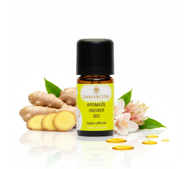 Huile aromatisée au gingembre BIO - chaleur épicée & plaisir exotique dans chaque goutte
myaloe.ch

L'huile aromatique gingembre BIO est ton exhausteur de goût naturel, si tu veux donner aux aliments et aux boissons un piquant agréable et frais - sans effort, sans épluchage, sans morceaux.
Notre huile aromatique bio 100% naturelle du Sri Lanka rehausse les plats asiatiques, les desserts, le chocolat, les smoothies, les currys, les vinaigrettes et les boissons chaudes d'un merveilleux profil de goût aromatique, chaud et épicé.

Il suffit de 1 à 4 gouttes pour rehausser tes créations culinaires - propres, précises, végétaliennes et intenses, sans aucun additif.

L'huile aromatique de gingembre BIO t'offre chaleur, énergie et joie de vivre exotique - que ce soit dans ta cuisine ou comme moment de chaleur olfactive. Une goutte suffit pour éveiller de nouvelles forces, allumer la créativité et apporter du plaisir dans ton quotidien.
