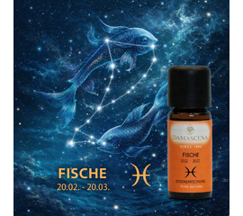 ♓️ Essenzmischung Sternzeichen - Fische


♓️ Das Sternzeichen Fische: 20. Februar bis 20. März (Feinfühlig, sozial, mystisch)


Das Sternzeichen Fische ist der Ruhepol, dort wo alles zusammenkommt und sich zu einem vermischt.
«Ich richte mich nach der inneren Stimme, bin die gute Seele in Rettungsorganisationen und stehe für die universelle Menschenliebe»

Fische sind empfindsam und fantasievoll, sie beherbergen viele Wünsche und Träume in sich und ziehen sich auch gerne mal zurück, um dieser Spur zu folgen. Die Reise der Fische ist suchend, sie suchen ihren Weg oft in der Kunst oder in der Musik. Durch Ihre Feinfühligkeit schätzen Sie ausgeglichene Beziehungen und können ihren Mitmenschen die Wünsche von den Lippen ablesen. Sie sind oft sehr soziale Individuen und wirken auf andere Mitmenschen heilend.

Das Element des Fisches ist sehr passend: Das Wasser. Das Wasser strahlt endlose Weite und Ausgeglichenheit aus. Auch nach einem Sturm beruhigt es sich und nimmt seine Ruhe wieder ein.



♓️Sternzeichen Fische - Ätherisches Öl für Feinfühligkeit
✅  Essenzmischung aus 100% naturreinen ätherischen Ölen von Zedernholz, Mandarine, Lavendel, Eukalyptus u.a.
✅  Feinfühlig, sozial, mystisch
✅  Element: Wasser
✅  Planet: Neptun
✅  Herstellung: Handabfüllung Schweiz

☑️  Für die Aromapflege und Raumbeduftung.

ℹ️ Inhalt: 10ml



♓️ Sanfte Essenzmischung für das Sternzeichen Fische: 100 % naturreine ätherische Öle wie Lavendel, Zedernholz & Mandarine – für Harmonie, Ruhe & Inspiration.



♓️ Sternzeichenmischungen enthalten 100% naturreine ätherische Öle, die für jedes Sternzeichen speziell zusammengestellt wurden. Fische mögen holzige Düfte, sowie blumige, leichte und frische Düfte. In unserer Essenzmischung für das Sternzeichen Fische haben wir aufeinander abgestimmte Komponenten wie Zedernholz, Mandarine, Lavendel und Eukalyptus enthalten. Diese ätherischen Öle fördern die Intuition und das Unbewusste und steigern die Traumwelt.