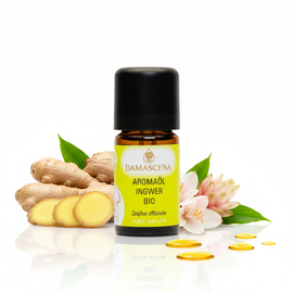 Ingwer BIO Aromaöl – Würzige Wärme & exotischer Genuss in jedem Tropfen
myaloe.ch

Das Ingwer BIO Aromaöl ist dein natürlicher Geschmacksverstärker, wenn du Speisen und Getränken eine angenehme, frische Schärfe verleihen möchtest – ohne Aufwand, ohne Schälen, ohne Stückchen.
Unser 100% naturreines Bio-Aromaöl aus Sri Lanka veredelt asiatische Gerichte, Desserts, Schokolade, Smoothies, Currys, Dressings und Heissgetränke mit einem wunderbar aromatischen, warm-würzigen Geschmacksprofil.

Bereits 1–4 Tropfen reichen, um deine Kreationen kulinarisch aufzuwerten – sauber, präzise, vegan und intensiv, ganz ohne Zusatzstoffe.

Ingwer BIO Aromaöl schenkt Dir Wärme, Energie und exotische Lebensfreude – egal ob in Deiner Küche oder als wärmender Duftmoment. Ein Tropfen genügt, um neue Kraft zu wecken, Kreativität zu entfachen und Genuss in Deinen Alltag zu bringen.