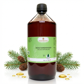 Eau de sapin blanc BIO – la fraîcheur de la forêt pour l'esprit, l'espace et la peau


L'eau de sapin blanc BIO (Abies alba) est une eau végétale 100 % naturelle issue de la distillation à la vapeur d'eau du sapin blanc. Son parfum clair et frais de forêt a un effet apaisant sur les pensées, apporte une paix intérieure et favorise la clarté mentale.

En aromathérapie, l'eau de sapin blanc est appréciée pour son effet purifiant, libérateur et régénérant Vaporisée généreusement dans la pièce, elle revitalise l'air ambiant et crée une atmosphère de fraîcheur et d'espace, idéale pour les bureaux, les salles d'attente ou les chambres d'hôpital. Elle est également excellente pour les soins doux de la peau.



✅ Les avantages en un coup d'œil :
Clarté mentale et calme
Favorise la concentration, l'ordre des pensées et la stabilité intérieure.

Purifie et revitalise l'air ambiant
Crée un climat ambiant frais et clair, rappelant la forêt.

Soin doux pour la peau et les sens
Convient également aux peaux sensibles – rafraîchissant et apaisant.
Eau végétale 100 % naturelle et biologique
Végétalien, sans expérimentation animale et sans alcool ni additifs synthétiques.


L'eau de sapin blanc BIO apporte la force tranquille de la forêt directement dans votre quotidien. Elle vous offre un espace pour respirer profondément, clarifie vos pensées et crée une atmosphère de calme, de fraîcheur et de force intérieure – tout naturellement.