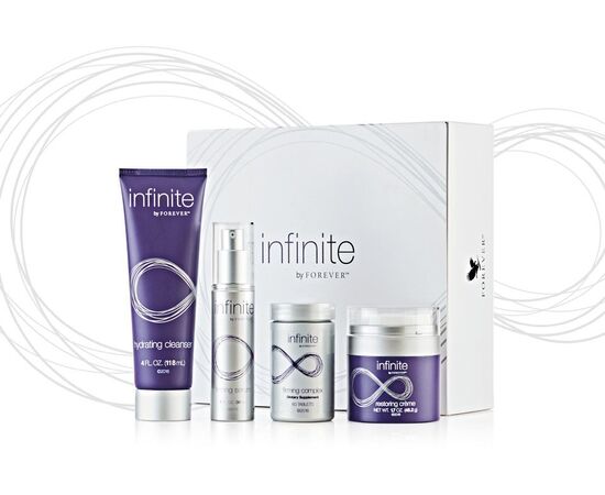 infinite by Forever - Anti-Aging-Pflegeserie, die von innen und aussen unterstützt.