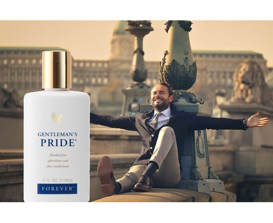 Forever Gentleman’s Pride wirkt beruhigend, pflegend und ist gleichzeitig ein optimaler Hautschutz vor Umwelteinflüssen.