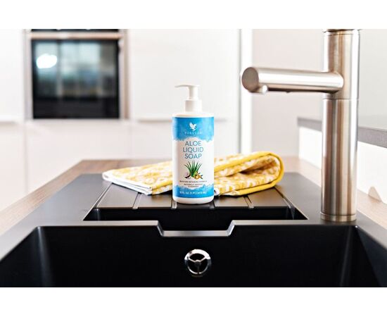Forever Aloe Hand Soap - Arganöl und Jojoba versorgen die Haut beim Waschen mit viel Feuchtigkeit