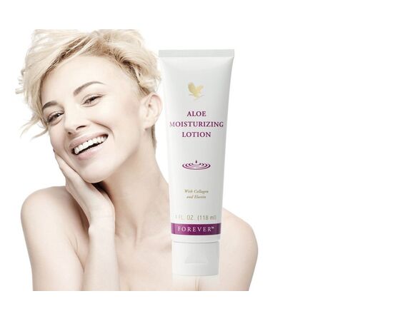 Forever Aloe Moisturizing Lotion - Feuchtigkeitscreme für Gesicht und Körper mit einer dezenten Duftnote.