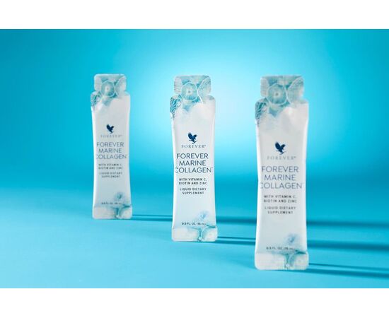 Forever Marine Collagen - Kollagen ist das wichtigste Strukturprotein der Haut und erhält ihre Flexibilität und Elastizität.