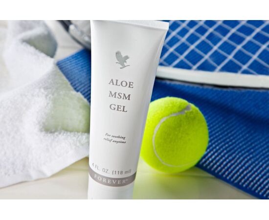 Forever Aloe MSM Gel - ein absolutes Spitzenprodukt, das in keiner Sporttasche fehlen darf.