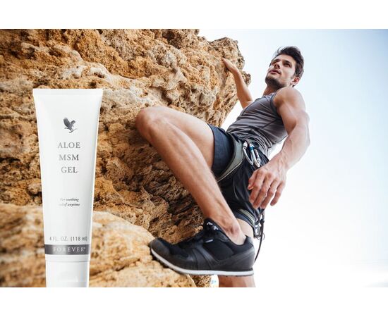 Forever Aloe MSM Gel - versorgt Deine Haut mit zusätzlichen wertvollen Nährstoffen und Feuchtigkeit, was besonders nach dem Sport ein Muss ist.