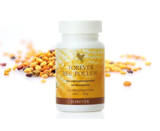 Forever Bee Pollen - Nahrungsergänzungsmittel mit Bienenpollen, wertvollem Honig und Gelée Royal.