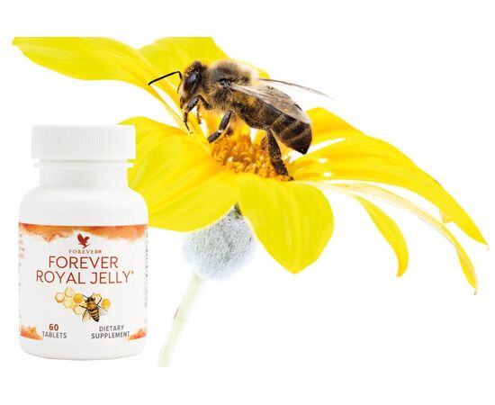 Forever Royal Jelly -  ist ein besonderer Energiespender und sollte als regelmässige, ergänzende Ernährung nicht fehlen.