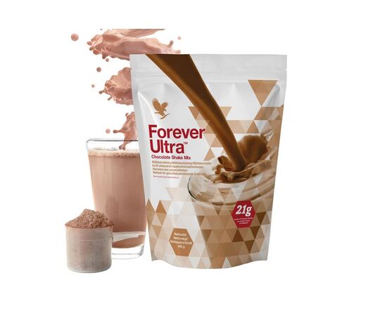 Forever Ultra Chocolate Shake Mix
Schmackhafter Drink statt üppiger Mahlzeit: Die Shakes sind in zwei Geschmacksrichtungen erhältlich und beinhalten alle Vitalstoffe. Forever Ultra Vanilla und Chocolate bilden ein Ernährungsprogramm auf der Basis von nicht gentechnisch verändertem Soja-Eiweiss. Auch als Zusatz- oder Zwischenmahlzeit geeignet. Für eine kalorienarme Ernährung.