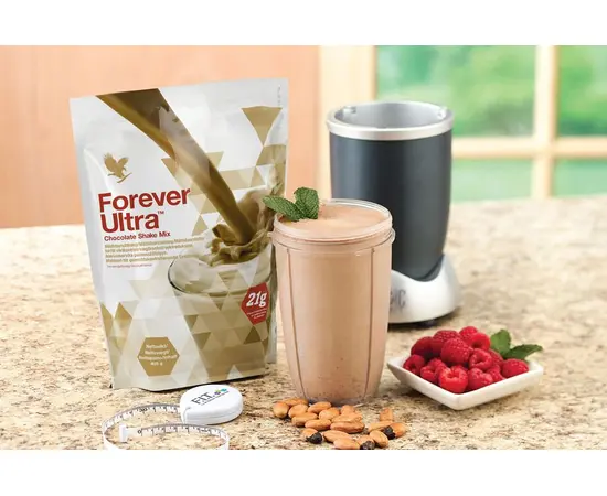 Forever Ultra Vanilla Shake Mix - mit nur 95 Kalorien pro Portion. sind sie perfekt als kalorienarme Ernährung,