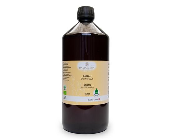 MyAloe.ch Arganöl BIO: Reich an Vitamin E, Antioxidantien und essentiellen Fettsäuren, schützt es die Haut vor Feuchtigkeitsverlust und vorzeitiger Alterung, während es gleichzeitig die Zellerneuerung unterstützt.