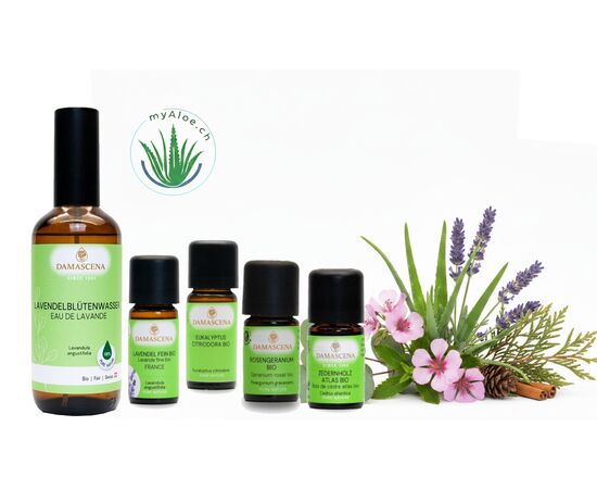 MyAloe.ch - Mückenspray selber machen Set - Natürlich wirksam. Hautfreundlich. Sonnenverträglich.