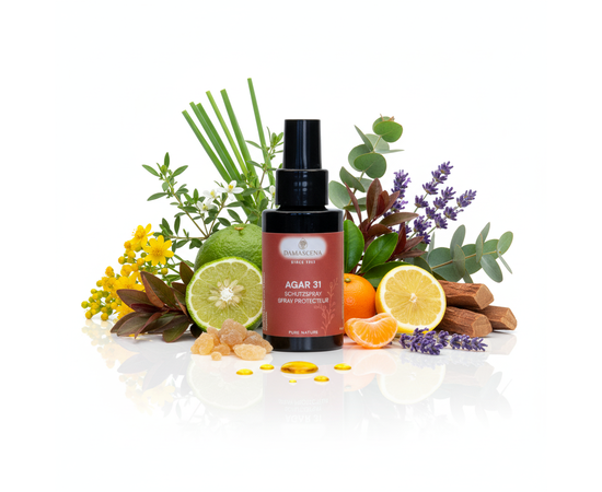 Agar 31 spray protettivo - il vostro compagno naturale per l'energia, la protezione e l'equilibrio
myaloe.ch

Secondo la medicina tibetana - con il potere di 31 oli essenziali
Lo spray protettivo Agar 31 è molto più di un semplice profumo per ambienti: è un potente elisir protettivo ed energetico che armonizza corpo, mente e ambiente. Realizzato secondo i principi della medicina tibetana, combina l'essenza di 31 oli vegetali puri provenienti da radici, foglie, corteccia e fiori - in una ricetta collaudata da secoli.

Questa composizione ha un'azione protettiva ed energetica che si estende a tutto il corpo e all'ambiente.

Questa composizione ha un effetto pulente, rinforzante e armonizzante, tiene lontane le energie negative, i virus, i batteri e i cattivi odori e allo stesso tempo dona chiarità, calma e vitalità

Ideale per tutti coloro che vogliono sentirsi protetti, radicati e circondati da energia positiva nella vita quotidiana.



✅ I tuoi 4 benefici chiave con Agar 31 Spray Protettivo BIO
✔️ Proteggere e purificare: Neutralizza le energie negative, i batteri e i virus presenti nell'aria della stanza
✔️ Energizzante e riequilibrante: Favorisce la concentrazione, la gioia di vivere e la forza mentale
✔️ Medicina tibetana: Formula collaudata con 31 oli essenziali di piante medicinali
✔️ Versatile e delicato: 100% naturale, vegano, cruelty-free e riempito a mano in Svizzera