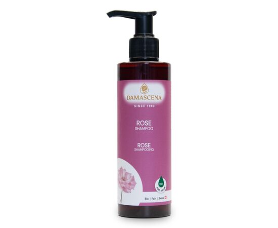❤️ Utilisation & rituels
✔️ Lavage des cheveux : Répartir deux pressions de pompe dans les mains, masser doucement les cheveux mouillés et rincer abondamment.

✔️ Rituel de soins: Pour plus de douceur, appliquer un masque capillaire à l'huile d'avocat avant la douche.

✔️ Moment de selfcare: Respirer consciemment le parfum et savourer le lavage des cheveux comme une courte pause.


Notre conseil: Idéal en combinaison avec un masque capillaire naturel ou un après-shampooing nourrissant.



ℹ️ Détails du produit
Shampooing à la rose BIO - 100 % naturel
Contenu : 200ml
Parfum : délicatement floral, rosé, harmonieux
Emballage : flacon écologique et recyclable
origine : Suisse, fabrication artisanale & durable
Allergène (composant naturel des huiles essentielles) : Limonène, linalol, citronellol, géraniol