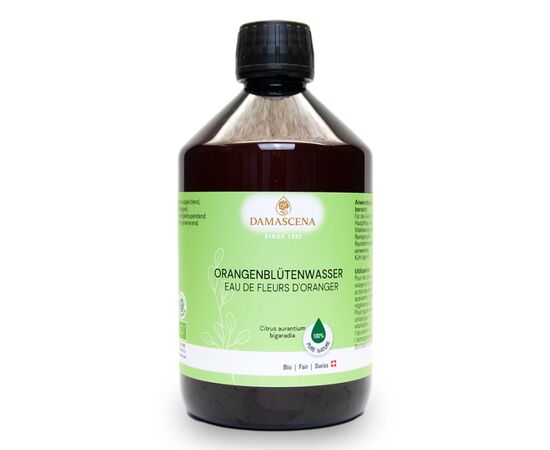 ✨ Traditionelle Anwendung in der Aromatherapie
Orangenblütenwasser (Neroli-Hydrolat) wird in der Aromatherapie traditionell eingesetzt bei:

Stress, Angstzuständen und emotionaler Erschöpfung
Schlafproblemen und innerer Unruhe
sensibler, geröteter oder unreiner Haut
zur Herz- und Seelenpflege
zur Begleitung von Entspannungs- und Abendritualen
Seine sanfte Wirkung macht es besonders geeignet für Kinder, empfindliche Personen und Menschen mit sensibler Haut.



✨ Anwendungen & Tipps
✔️ Gesichtswasser / Toner: Nach der Reinigung direkt auf Gesicht und Hals aufsprühen oder mit einem Wattepad auftragen.

✔️ Beruhigendes Körperspray: Als erfrischender Nebel nach dem Duschen oder bei emotionaler Anspannung.

✔️ Abendritual: Vor dem Schlafengehen auf Gesicht oder Herzbereich sprühen – unterstützt Entspannung und Loslassen.

✔️ Aromatherapie unterwegs: Ideal als sanfter Begleiter im Alltag oder auf Reisen.

✔️ DIY-Kosmetik: Perfekt als Basis für Masken, Cremes oder After-Sun-Produkte.