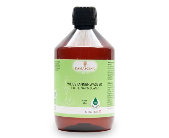 ✨ Utilisation traditionnelle en aromathérapie
Le sapin blanc est traditionnellement utilisé en aromathérapie :

pour clarifier l'esprit et l'espace
en cas de surcharge mentale et de difficultés de concentration
pour favoriser la régénération et la récupération
pendant la convalescence pour renforcer et rafraîchir
pour purifier énergétiquement les pièces
Sous forme d'hydrolat, l'eau de sapin blanc est particulièrement douce et convient donc également aux personnes sensibles.



✨ Applications & conseils
Spray d'ambiance / purification de l'air ambiant
Vaporiser généreusement dans la pièce – idéal pour les espaces de travail, les salles d'attente ou les chambres à coucher.

Fraîcheur mentale au quotidien
Vaporiser sur le visage ou la nuque si nécessaire, inspirer profondément et retrouver une nouvelle clarté.

Soins de la peau
Utiliser comme tonique rafraîchissant pour le visage ou comme spray corporel après la douche.

Rituel de régénération
Après une longue journée, vaporisez sur les épaules, la poitrine ou les poignets.

Un moment nature pour les déplacements
Parfait pour les voyages ou les journées stressantes : une bouffée de fraîcheur forestière.

myaloe.ch

❤️ Avis clients
« Une vaporisation et j'ai l'impression de me promener dans la forêt. Mon esprit s'éclaircit, les pièces semblent plus fraîches et ma peau adore cette eau végétale. »