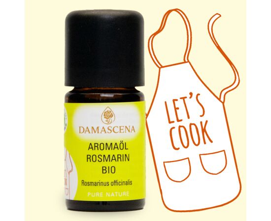 ▶ Produktedetails Rosmarin BIO Aromaöl
✅  Rosmarin BIO Aromaöl, 100% naturreines ätherische Aromaöl
✅  Lat. Name: Rosmarinus officinalis
✅  Geschmacksprofil: Rosmarin, frisch, würzig-herb, intensiver Geschmack
✅  Duftnote: Herznote
✅  Duftthema: Klarheit – Energie – Fokus – Vitalität

☑️  Qualität:  aus kontrolliert biologischem Anbau (k.b.A.), tierversuchsfrei, vegan, glutenfrei, Rohkost
☑️  Herstellung Handabfüllung Schweiz
☑️  Herkunft: Tunesien
☑️  Wasserdampfdestillation aus dem Zweig
ℹ️ Inhalt: 5ml